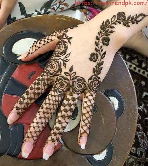 Fresh New mehndi designs 2024