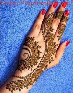 Fresh New mehndi designs 2024