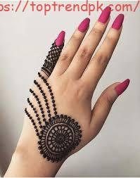 Black Mehndi Designs