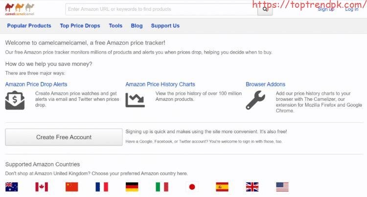 amazon price tracking