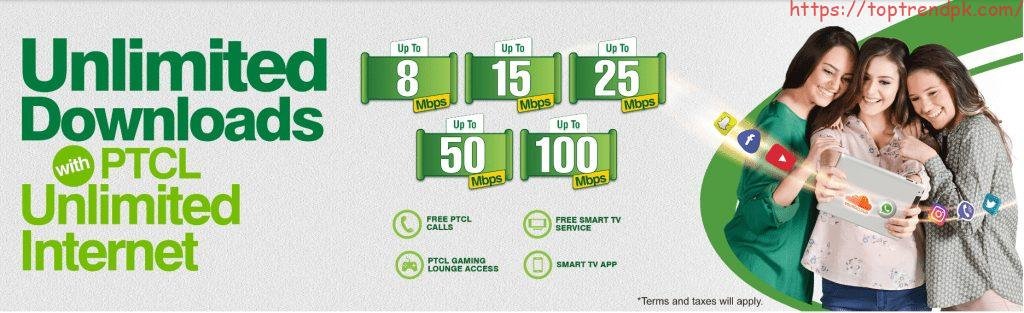 ptcl dsl packages 2024