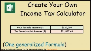 How To Calculate Income Tax On Salary In Pakistan With Example 2024