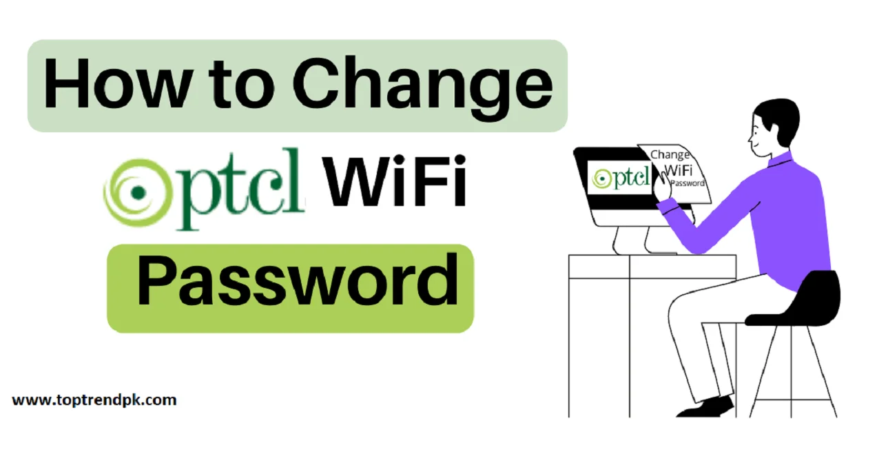 how to change ptcl wifi password