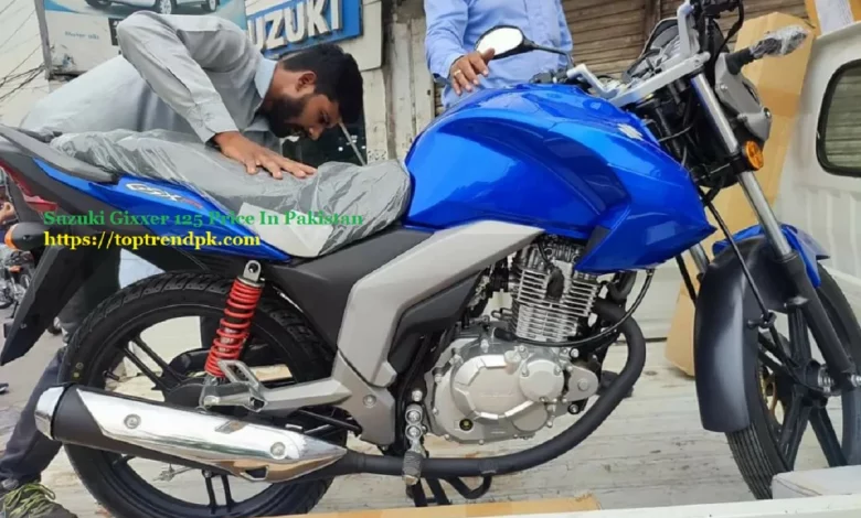 Suzuki Gixxer 125 Price In Pakistan