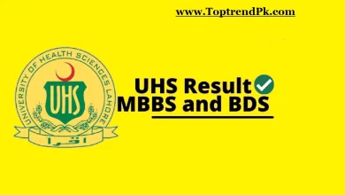 UHS Result 2022 MBBS