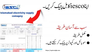 How To, IESCO Bill Online Check – 8171 Today Update PK
