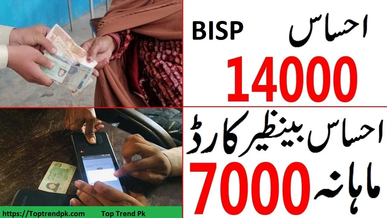 BISP Program 7000 Online Registration CNIC Check