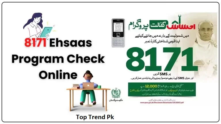 Ehsaas 8171 web portal 2024