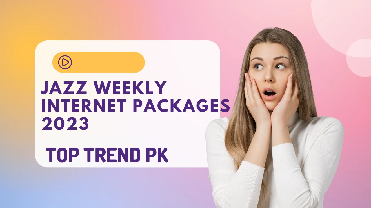 Jazz Weekly internet Packages 2023