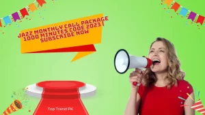 Jazz Monthly Call Package 1000 Minutes Code 2025