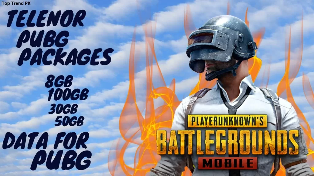 Telenor PUBG Package Monthly Code