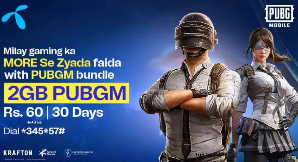 Telenor PUBG Package Monthly Code