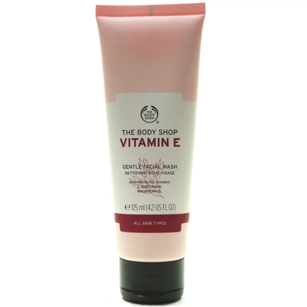 The Body Shop Vitamin E Gentle Facial Wash: Face Wash for Dry Skin