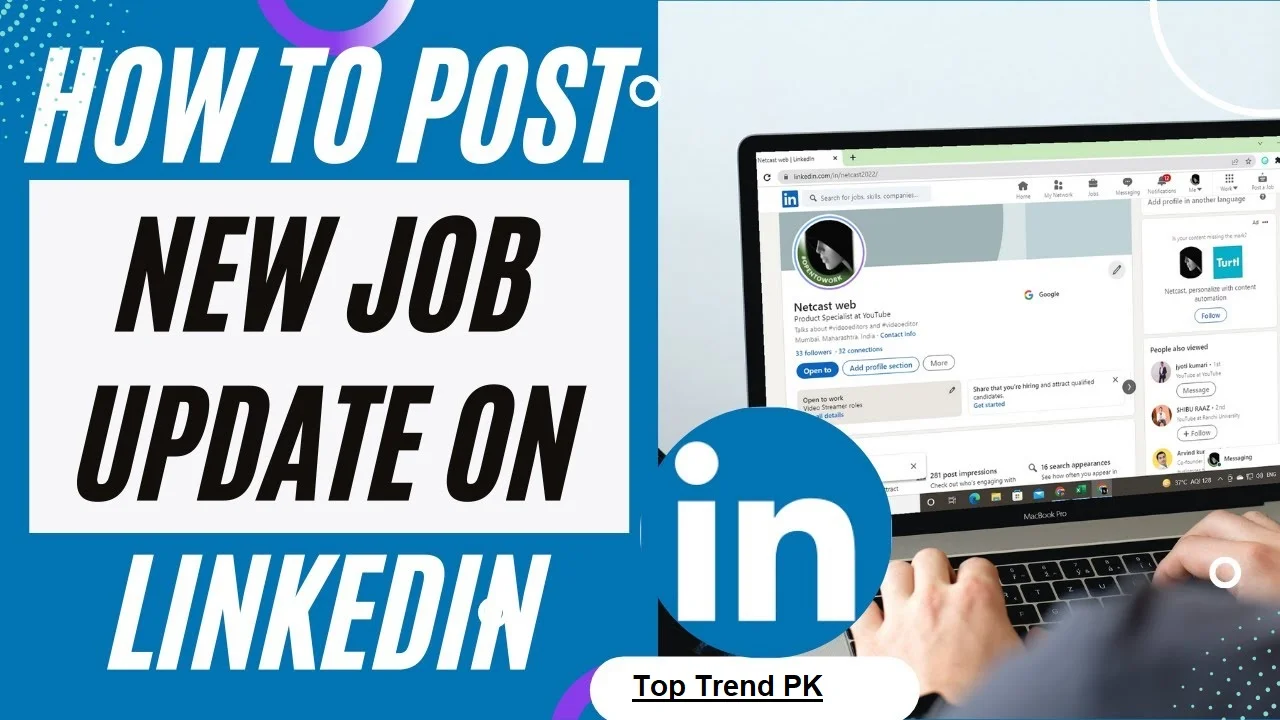 Post A Job On LinkedIn