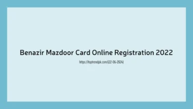 Benazir Mazdoor Card Online Registration 2022