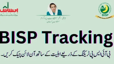 BISP Tracking Pass Gov Pk