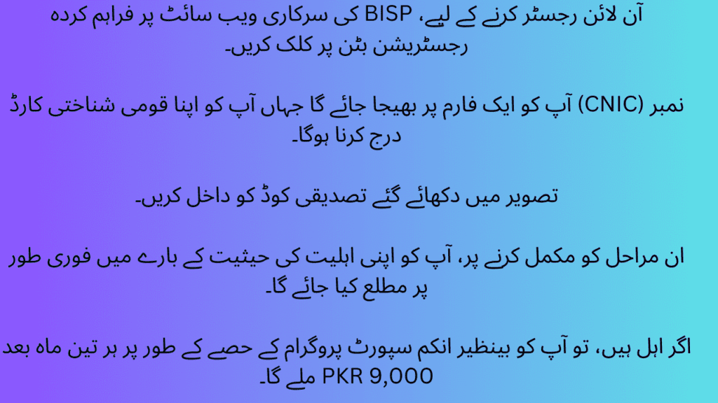 BISP Balance Check