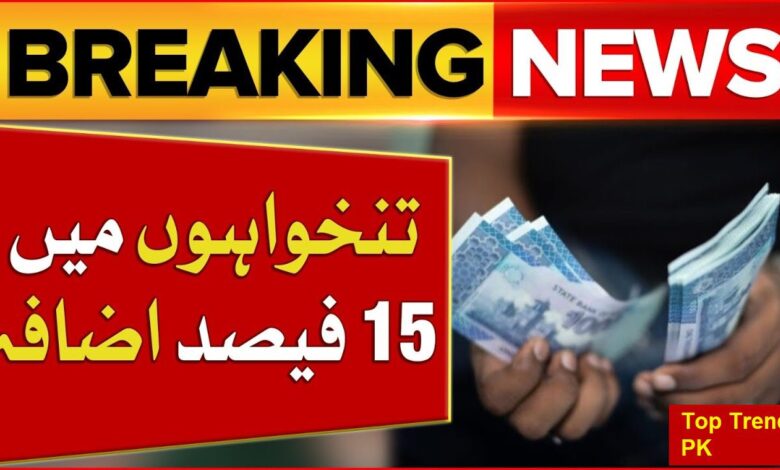 Salary Increase in Budget