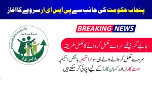 8171 PSER Survey Online Registration Check by CNIC