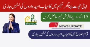 Apni Chhat Apna Ghar Scheme Successful Candidates List Lucky Draw 2024