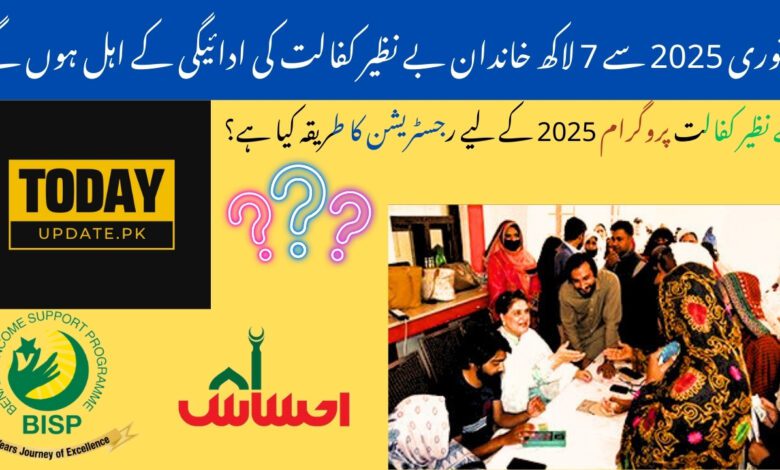 7 Lakh Families Eligible For Benazir Kafaalat Payment From January 2025