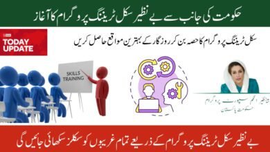 Benazir Skill Training Program new update