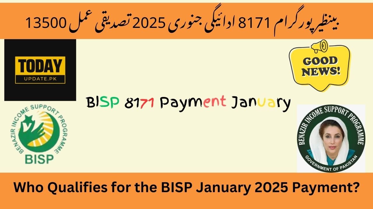 BISP 8171 Payment January