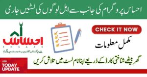 List Of Eligible People In Ehsaas Program Announced In 2025