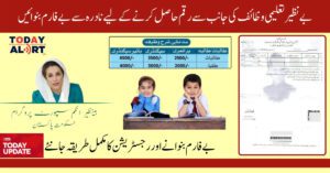Today Update: NADRA Form B Required For Benazir Taleemi Wazifa
