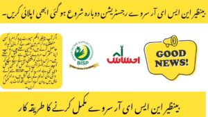 BISP NSER Survey Registration Started Again Apply Now